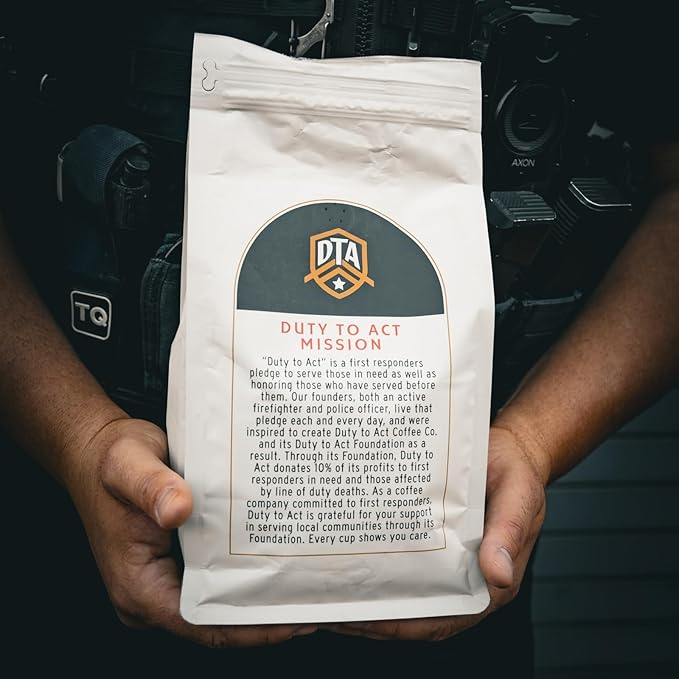 Duty to Act Dark Roast Whole Coffee Beans, 2 lbs (Pack of 1)