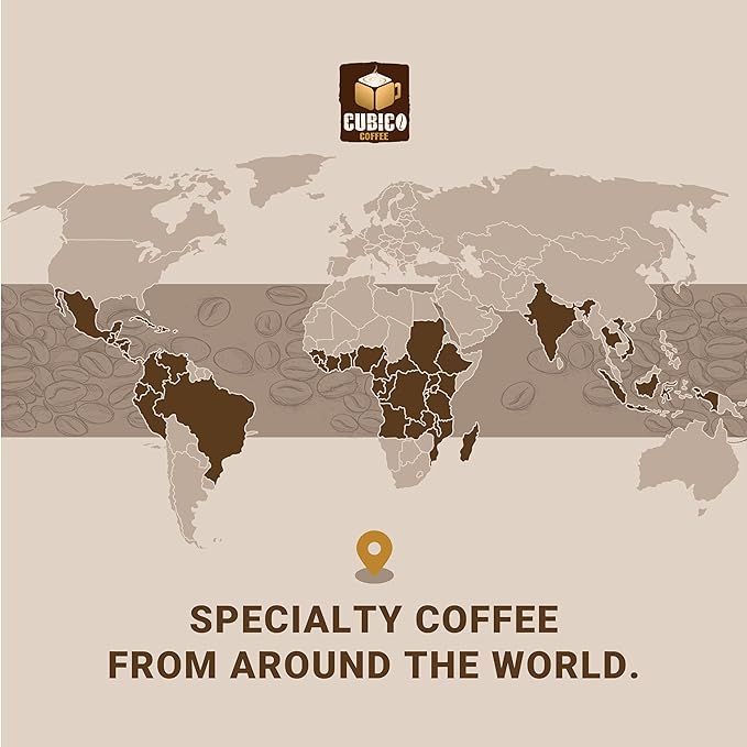 Guatemalan Coffee, Whole Bean Coffee, Premium Guatemala Antigua Single Origin Fresh Roasted Coffee Beans | Cubico Coffee | 12 Ounce Bag