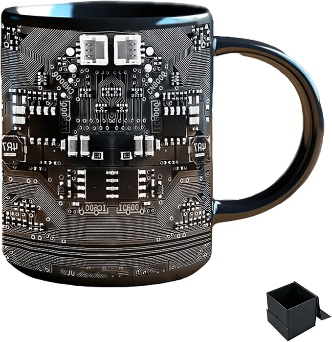 2026 New Mechanic Tool Kit with Fun 3D Printed Pattern Mug, 11oz Ceramic mechanical toolbox coffee cup Set, Perfect for Birthdays, Valentine's Day, and Father's Day (H)