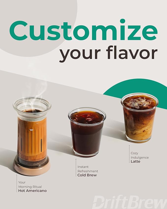 D1 Coffee Filters 100ct, Compostable, Disposable Coffee Filters Fits D1 All-in-One Coffee Press