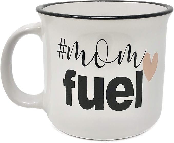 CAM N HONEY Mom Fuel Coffee Mug Set | Mama Coffee Campfire Mugs | Perfect Gifts For Best Mom Ever