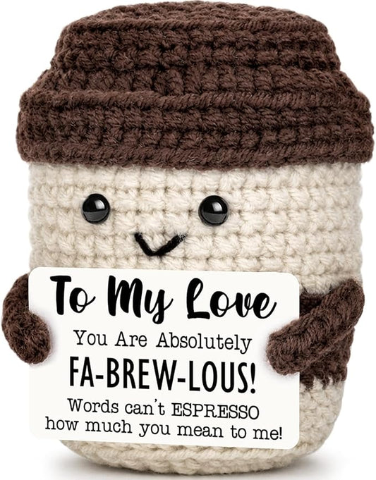 Valentine's Day Coffee Lover Gifts for Women Men Valentines Day Gifts for Her Him Wife Husband Boyfriend Girlfriend Handmade Romantic Cute Coffee Mug Desk Decor Birthday Anniversary Wedding I Love You