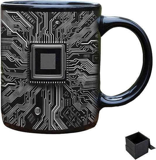 2026 New Mechanic Tool Kit with Fun 3D Printed Pattern Mug, 11oz Ceramic mechanical toolbox coffee cup Set, Perfect for Birthdays, Valentine's Day, and Father's Day (K)
