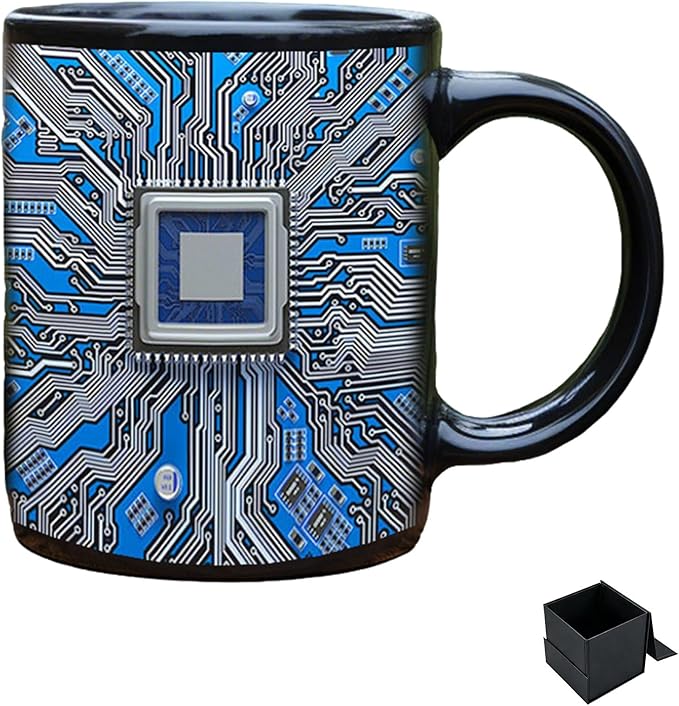 2026 New Mechanic Tool Kit with Fun 3D Printed Pattern Mug, 11oz Ceramic mechanical toolbox coffee cup Set, Perfect for Birthdays, Valentine's Day, and Father's Day (L)