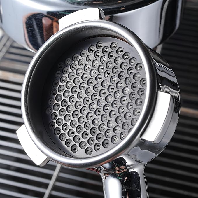 Espresso Accessories Kit 51mm Includes Self Leveling Tamper, Coffee Distributor, Dosing Funnel with Puck Screens, Tamping Station, and WDT Tool Professional Espresso Tools