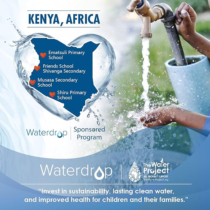 Waterdrop Coffee Filter, Replacement for Jura® Filter Clearyl/Claris Blue Capresso® Clearyl Coffee Machine Water Filter, 3 Packs