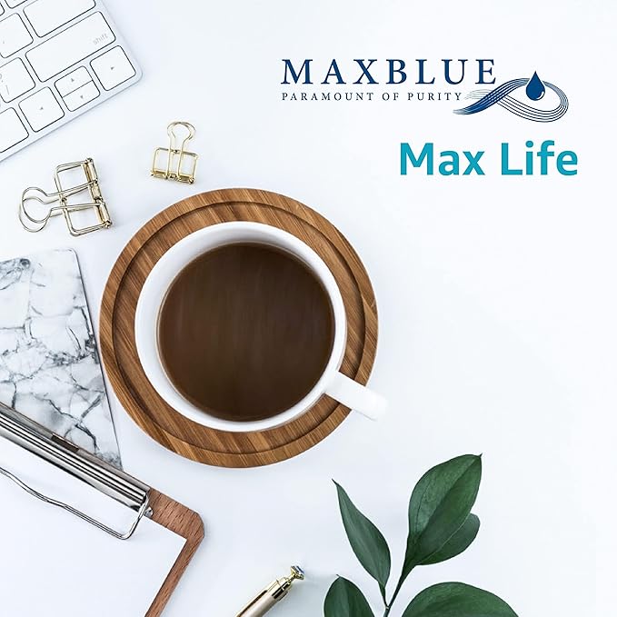 Maxblue Coffee Filter, Replacement for De'Longhi® Water Filter, DLS C002 De'Longhi® Filter, ECAM/ETAM/EPAM Series, TÜV SÜD Certified (6 Packs）