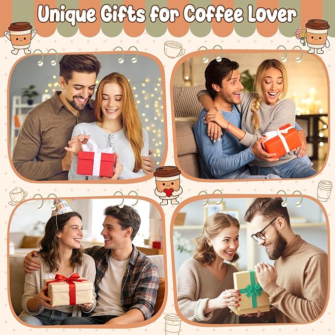 Birthday Valentine's Day Coffee Lover Gifts for Women Her I Love You Gifts for Wife Girlfriend Best Friend Sister Mom Daughter Teens Girls Handmade Coffee Mug Desk Decor Graduation Galentine's Day