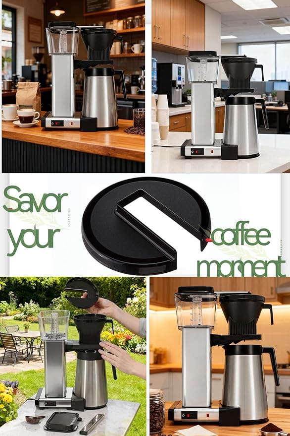 13114 Coffee Brew Basket Lid Replacement For Technivorm Moccamaster Coffee Makers, Durable Plastic Coffee Brewer Lid
