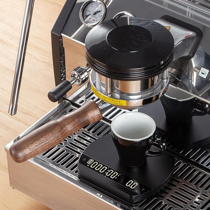 FELICITA ARC Coffee Scale, Electronic Espresso Scale and Pour-Over Coffee Scale with Timer, 0.1g Accurate, Water Flow Rate and Auto Timing Functions with 5 Working Modes
