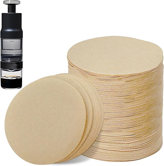 Coffee Filters Compatible with OXO Rapid Brewer, 500 Pcs Disposable Round Filter Paper for OXO Cold Brew Coffee Maker