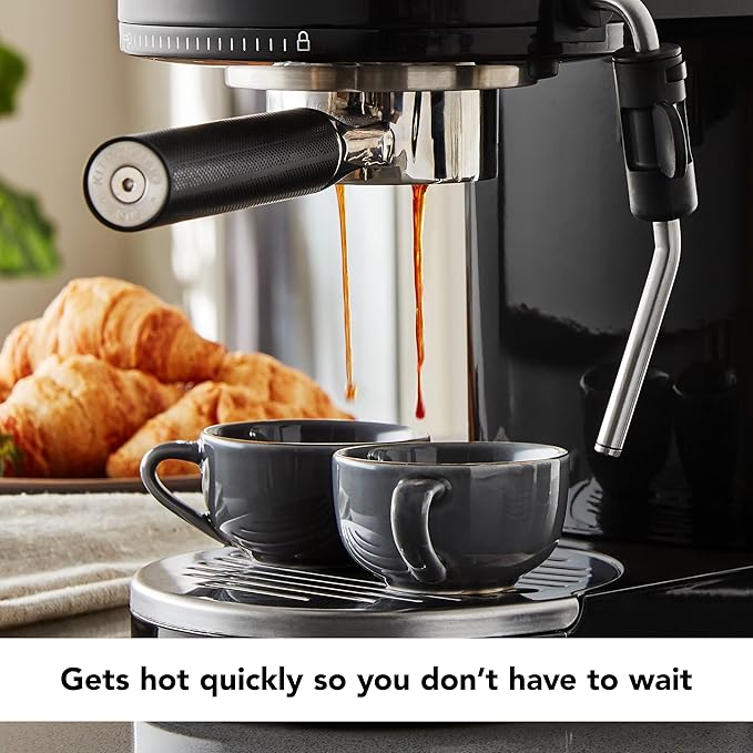 KitchenAid Metal Semi-Automatic Espresso Machine - KES6503