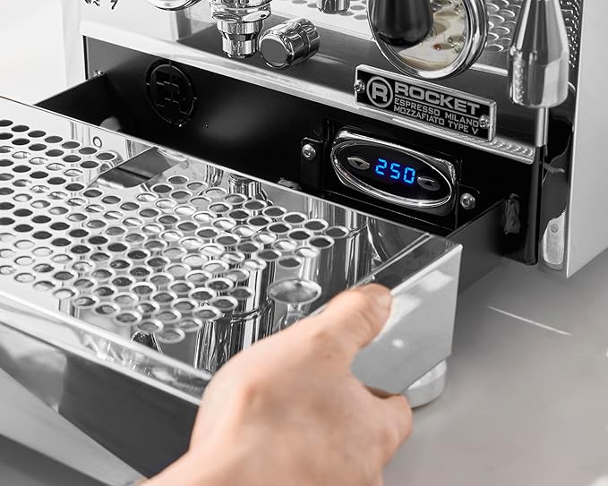 Rocket Espresso Cronometro V Espresso Machine | Shot Timer | PID Controller | Heat Exchanger | Vibratory Pump | (MOZZAFIATO CRONOMETRO V)