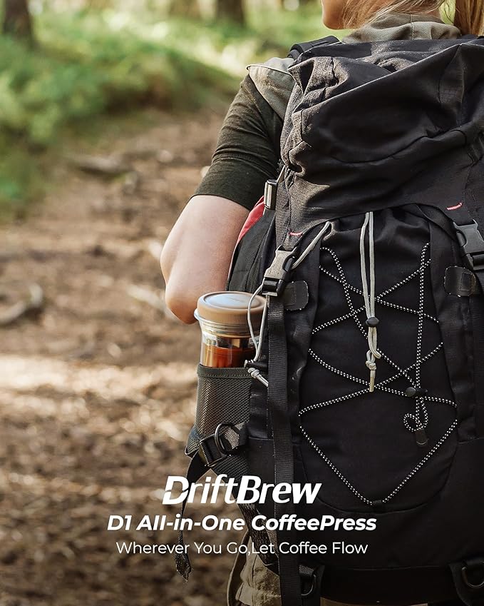 D1 Coffee Filters 100ct, Compostable, Disposable Coffee Filters Fits D1 All-in-One Coffee Press