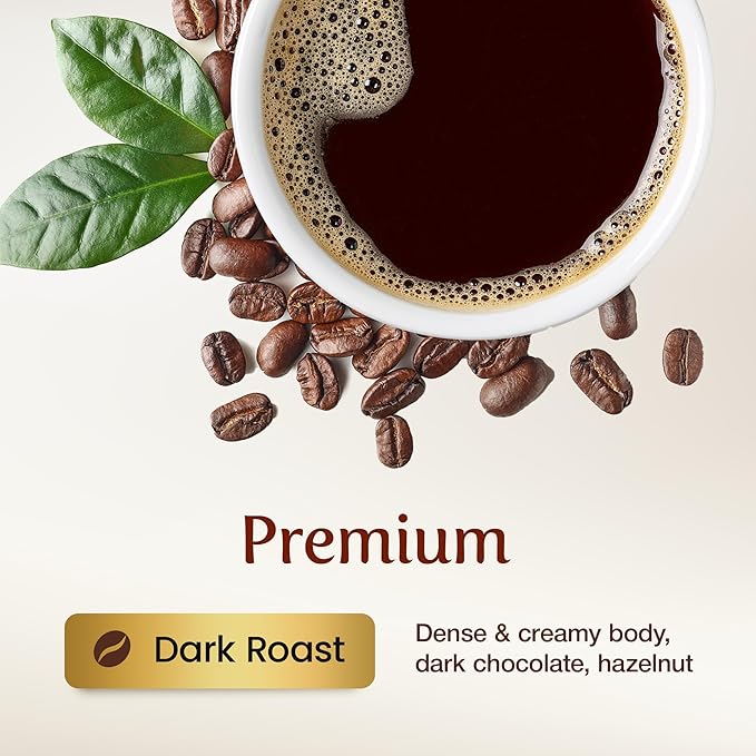 KONA EARTH 100% Kona Premium Coffee, Dark Roast, Whole Bean, 5 lb (80 oz) Farm-Direct Authentic Hawaiian Kona Coffee beans from Hawaii’s Big Island, Micro-Batch-Roasted