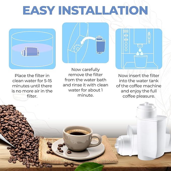 Compatible for Bosch Brita Intenza TCZ7003 water filter Espresso machine water filter compatible for BRITA INTENZA/SIEMENS/NEFF/GAGGENAU/VeroBar/VeroProfessional