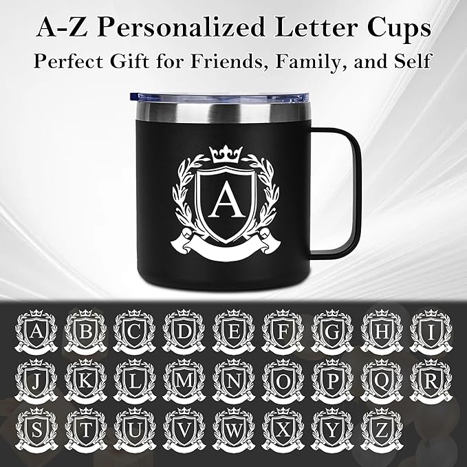 14 Oz Insulated Coffee Mug with Lid Travel Large Cup White Elephant Adults 30 Christmas Gag Fun Weird Unisex Holiday Best Cool Nice Novelty Useful Unique Men Prank Dirty Secret Santa Exchange Gifts
