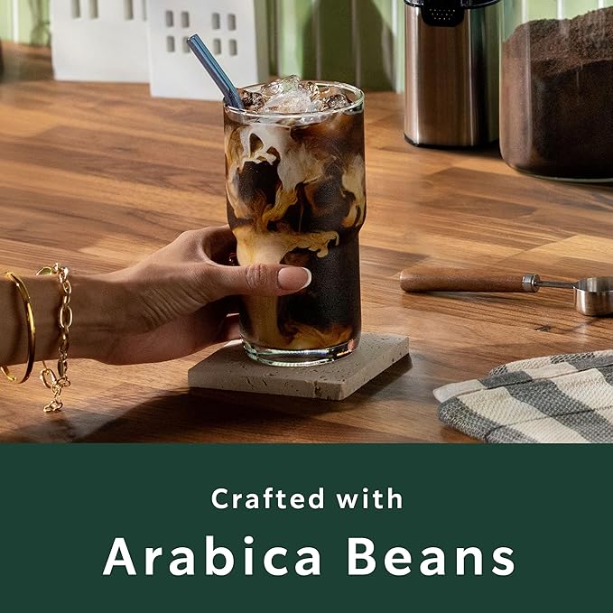 Starbucks Whole Coffee Beans, Medium Roast Hot or Iced Coffee, Pike Place Roast, 28 oz