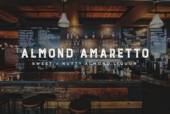 Steel Mill Coffee Co. - Almond Amaretto Flavored Coffee - Whole Bean Coffee - Medium Roast - Regular - 100% Arabica Beans - Vegan - Sugar-Free - Gluten-Free - 12 oz Bag